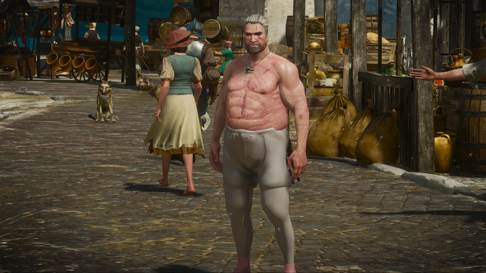 Modders never cease to amaze :) - Geralt of Rivia, Witcher, Games, Fashion, Marasmus