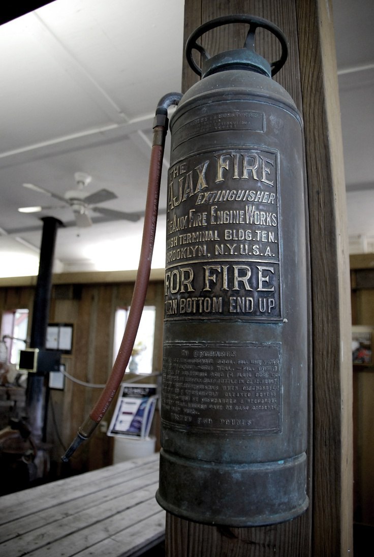 Fire extinguishers of the era of beautiful things - beauty, Retro, Story, History of things, Longpost