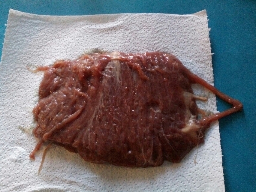 I bought a piece of marbled beef in Lenta... - My, Steak, ribbon, Feces, Longpost