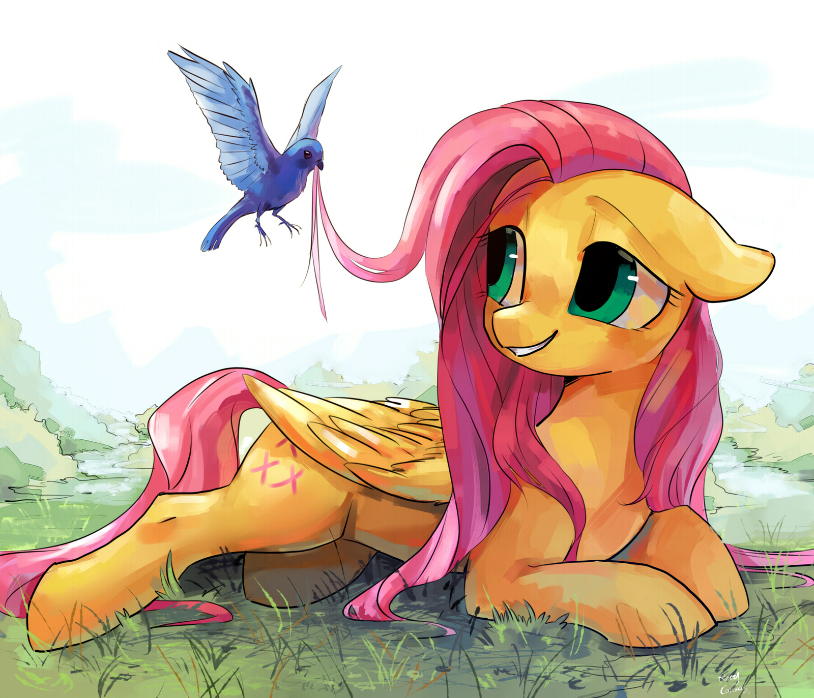 Fluttershy - My Little Pony, PonyArt, Fluttershy