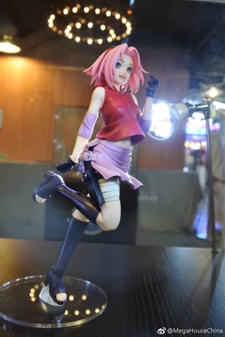 Фигурка Сакуры от компании MegaHouse *0* - Наруто, Sakura Haruno, Топ тян, Длиннопост, Фигурка, Аниме, Фигурки