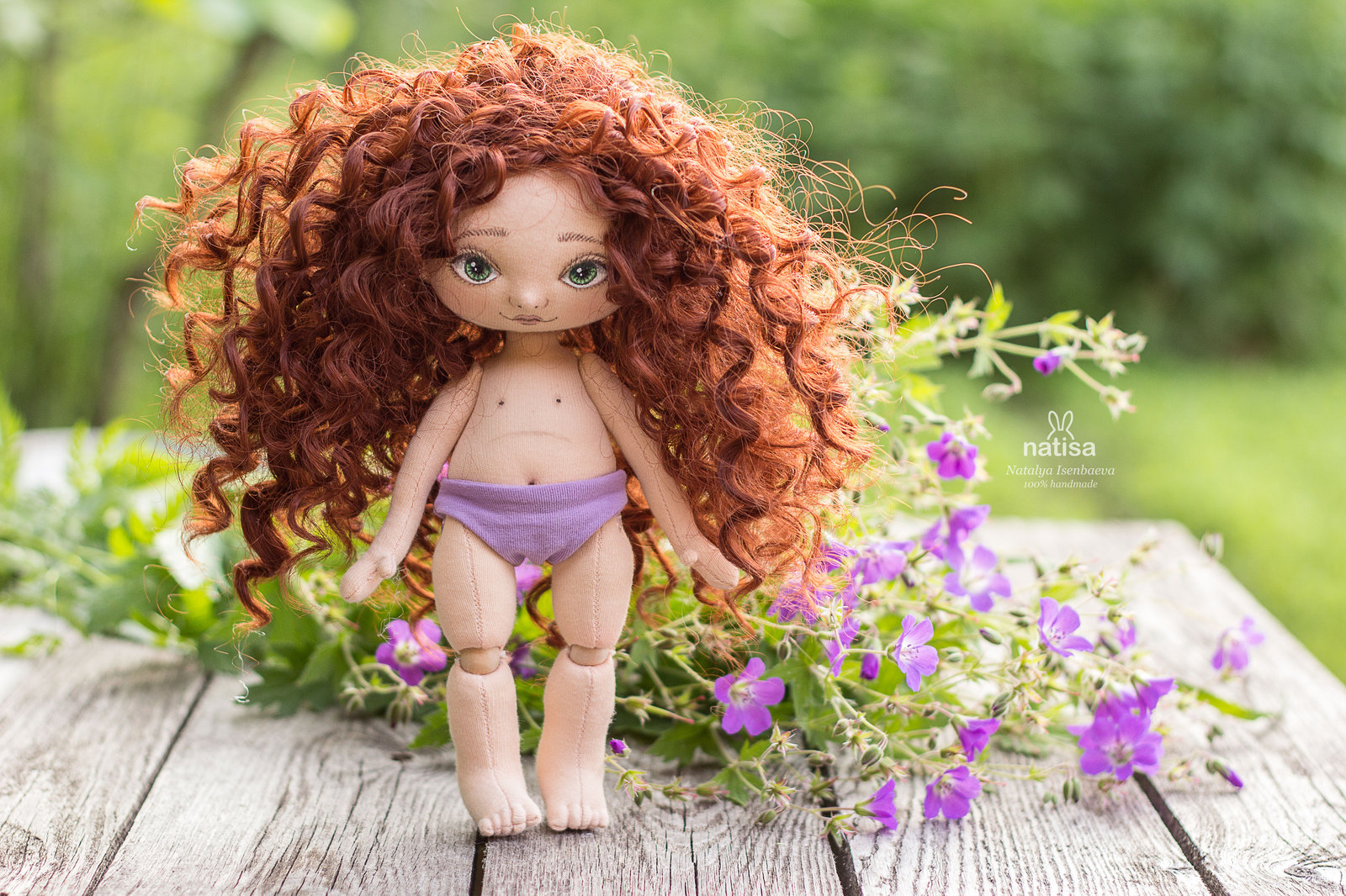 puppet summer - My, Doll, Handmade, Fabric doll, Handmade dolls, Longpost, Textile doll