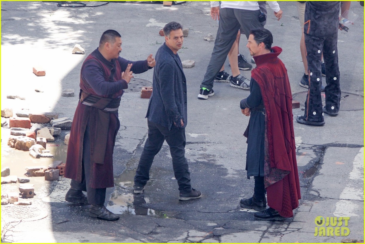 Behind the Scenes of Avengers: Infinity War - Movies, , Avengers: Infinity War, Behind the scenes, Robert Downey the Younger, Benedict Cumberbatch, Mark Ruffalo, Longpost, Robert Downey Jr.