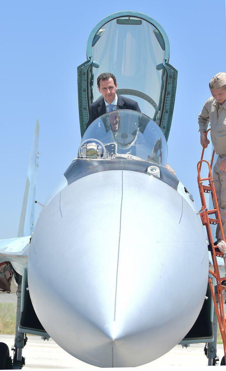 Bashar al-Assad at the Russian Khmeimim airbase - Syria, Russia, Politics, Khmeimim, Bashar al-Assad, Military, Technics, Longpost