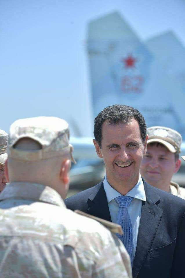 Bashar al-Assad at the Russian Khmeimim airbase - Syria, Russia, Politics, Khmeimim, Bashar al-Assad, Military, Technics, Longpost