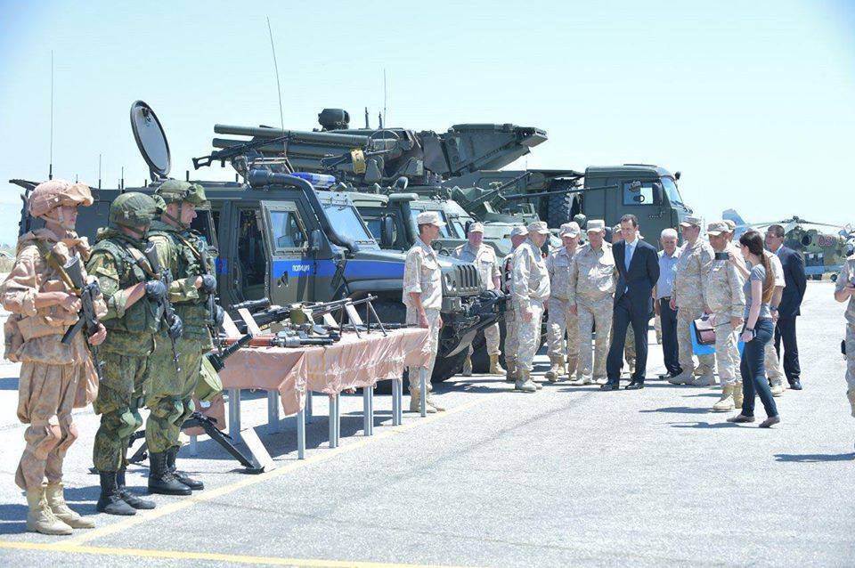 Bashar al-Assad at the Russian Khmeimim airbase - Syria, Russia, Politics, Khmeimim, Bashar al-Assad, Military, Technics, Longpost