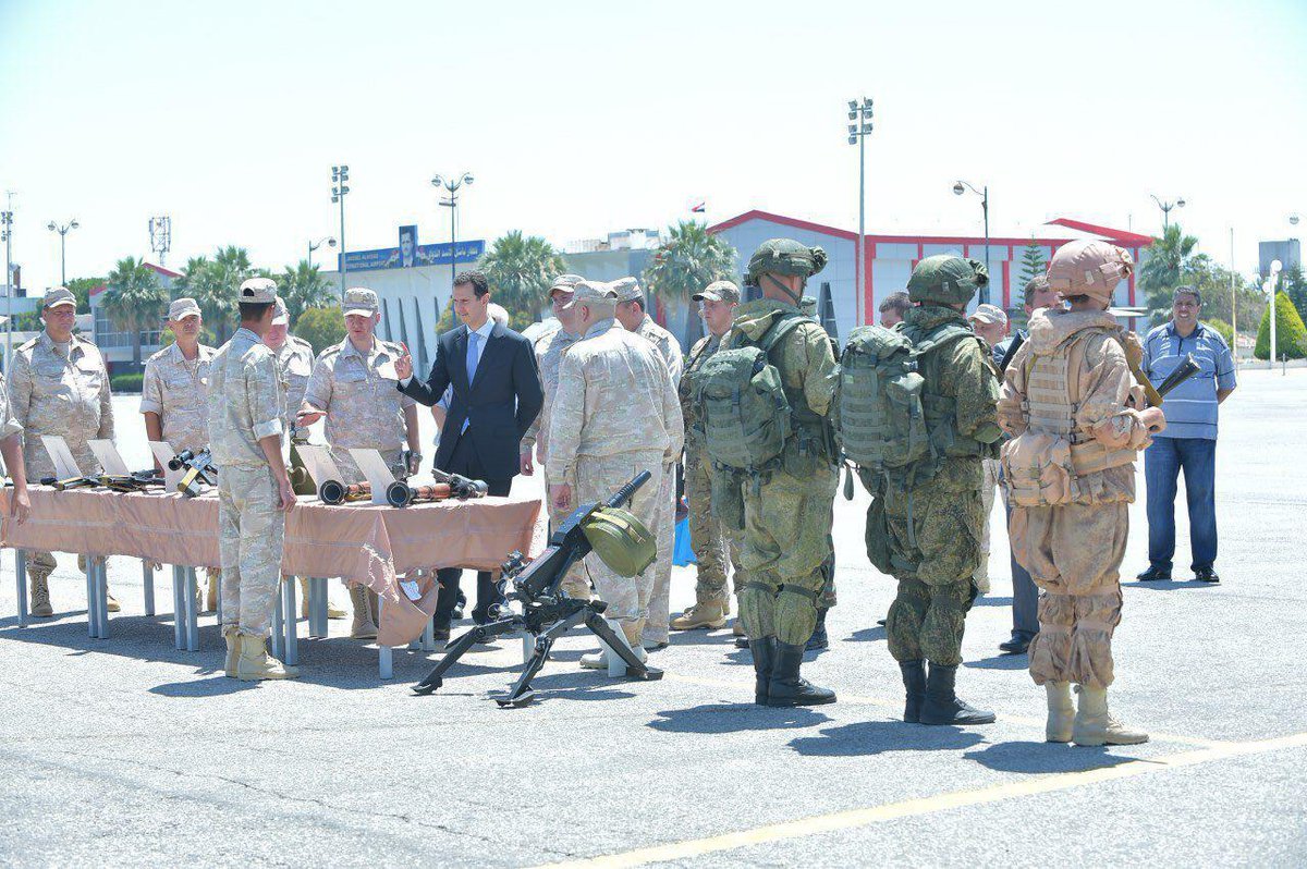 Bashar al-Assad at the Russian Khmeimim airbase - Syria, Russia, Politics, Khmeimim, Bashar al-Assad, Military, Technics, Longpost