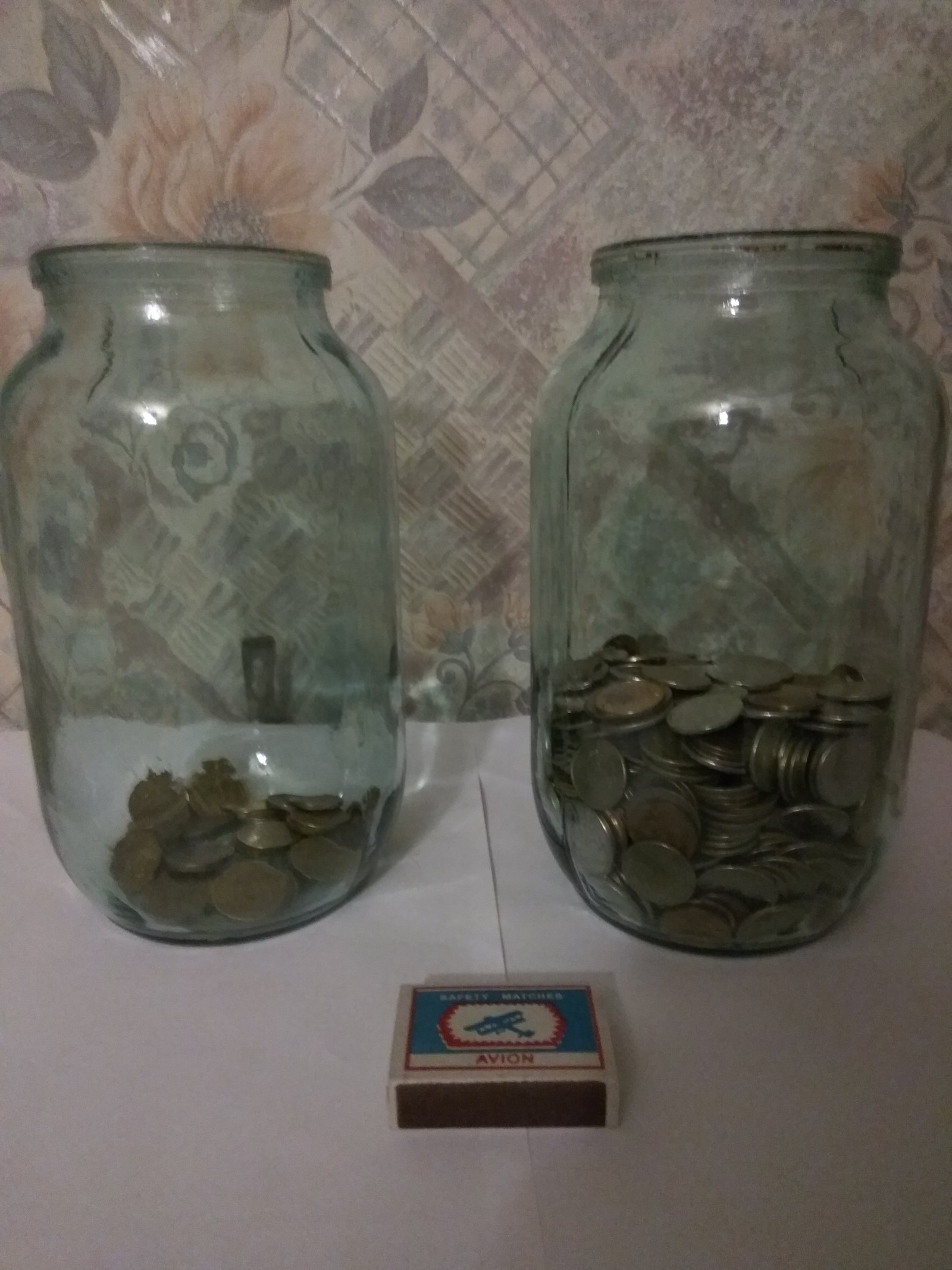 Started to hoard change. - My, Trifle, Money box, I'm saving, Longpost