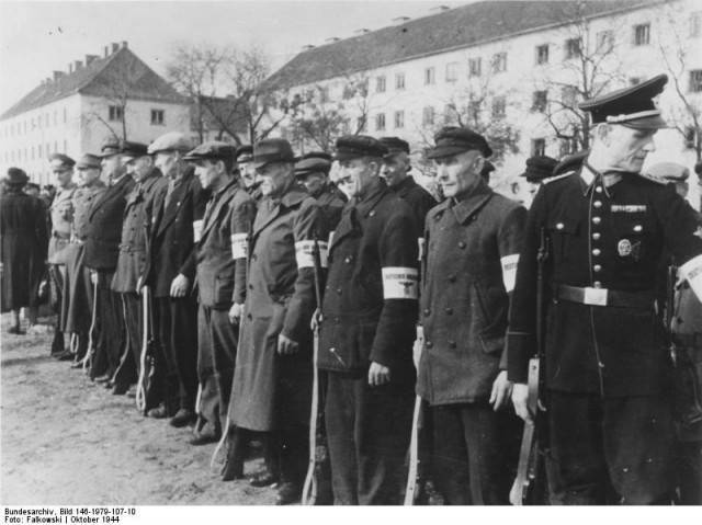 One rifle for three: the people's militia and the Volkssturm - The Great Patriotic War, , Volkssturm, Longpost