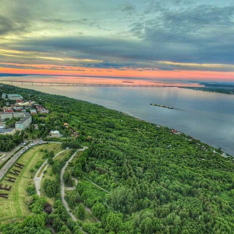 Sky over Ulyanovsk - Ulyanovsk, Volga, Volga river, Sviyaga, Sky, The photo, Russia, Volga region, Longpost, River