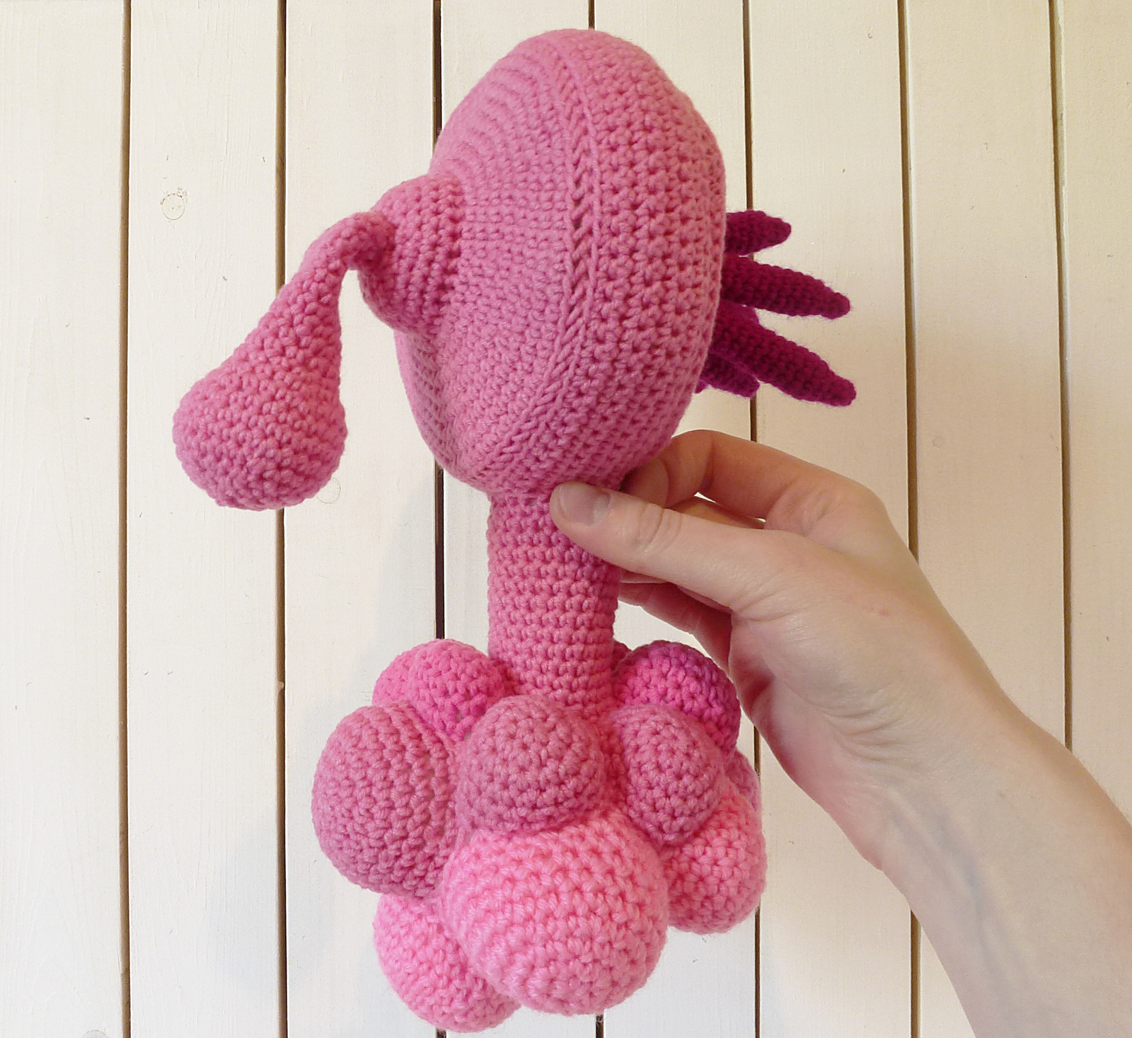 crochet plumbus - My, Plumbus, , Knitted toys, Crochet, Rick and Morty, Longpost