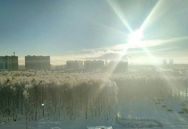 When you live on the 16th floor - My, View from the window, 16 floor, dawn, Rainbow, Thunderstorm, Lightning, The photo, Longpost