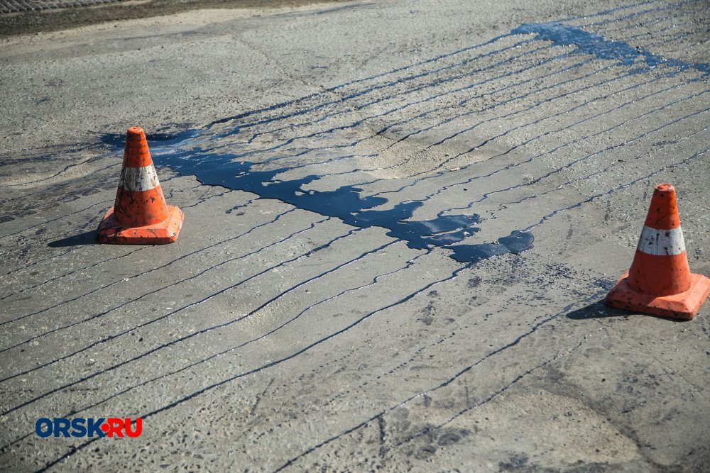 22 million was enough for bitumen .. - Orsk, Orenburg region, Russian roads, Do not steal a crook, Fools and roads, Road, Longpost, Politics