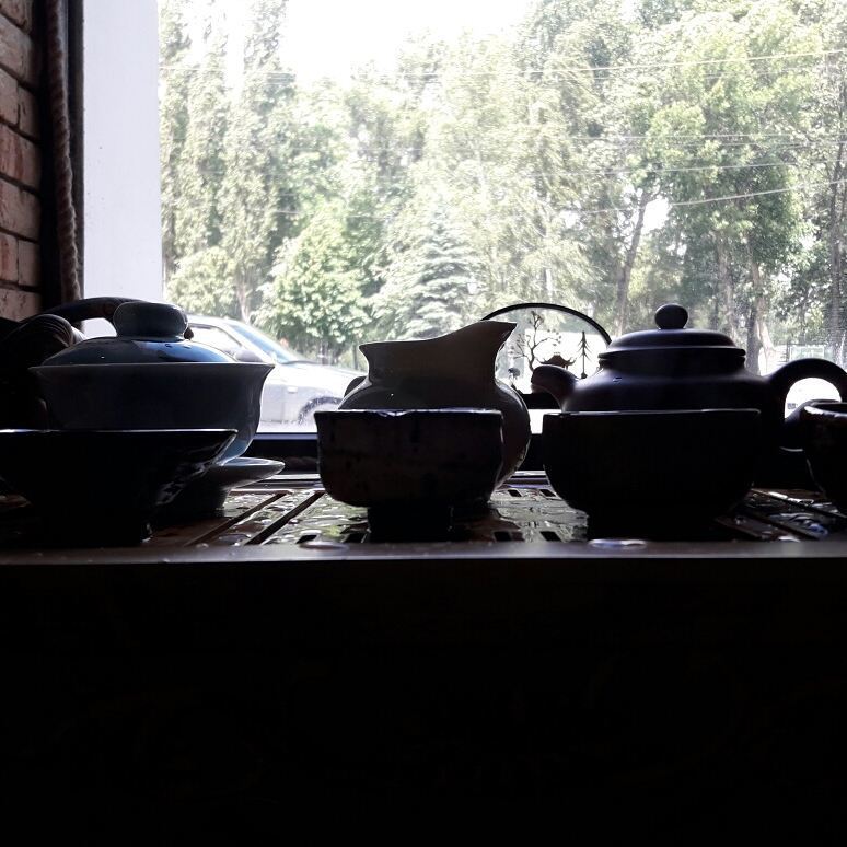 A little tea in a ribbon - My, Tea, Bowl, Evening, Heat, Longpost