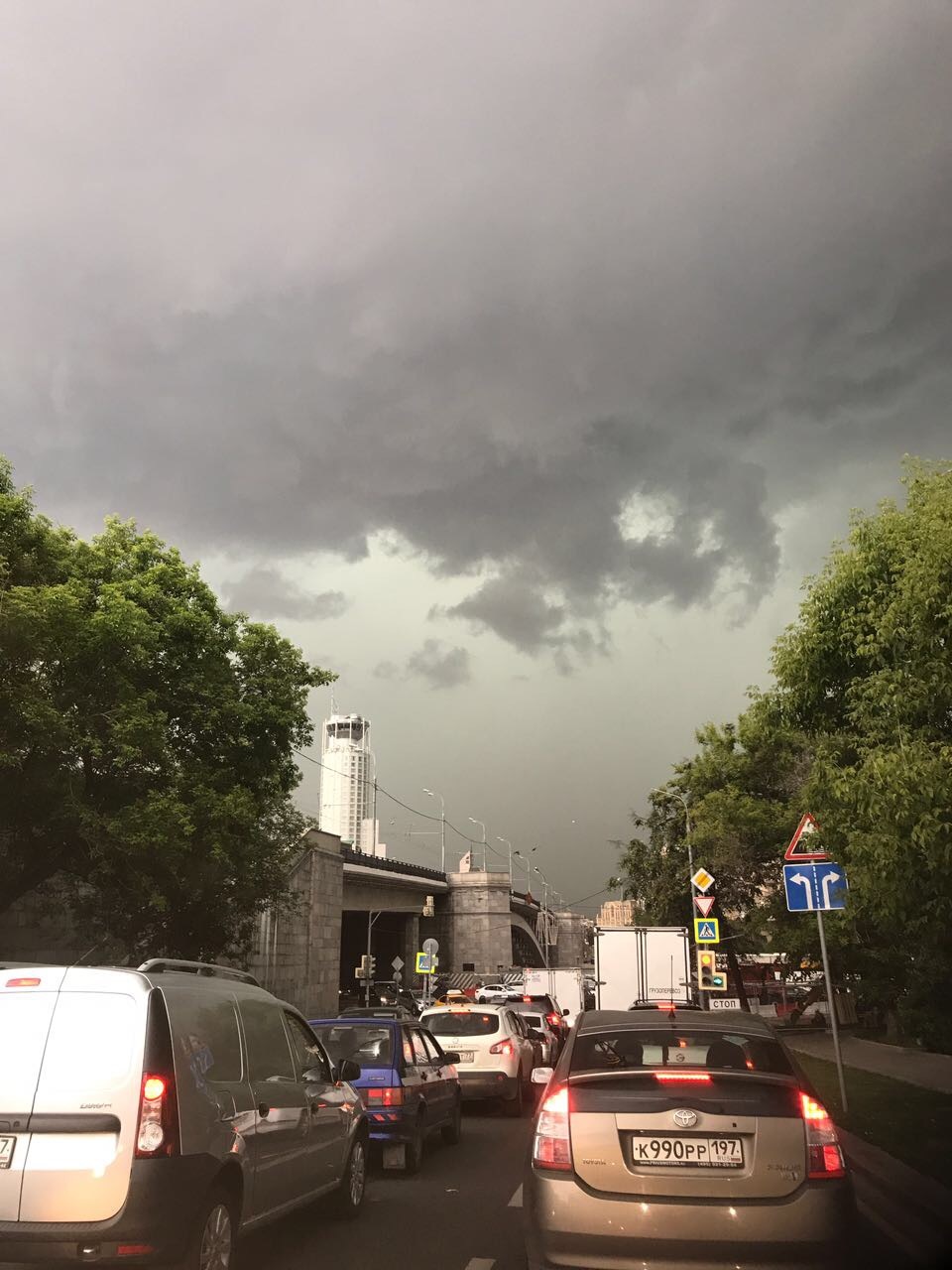 Moscow today - My, The photo, Moscow, Thunderstorm, Apocalypse, Longpost