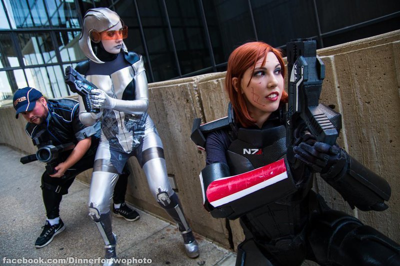 I brought you the mass effect here - Mass effect, Cosplay, Longpost