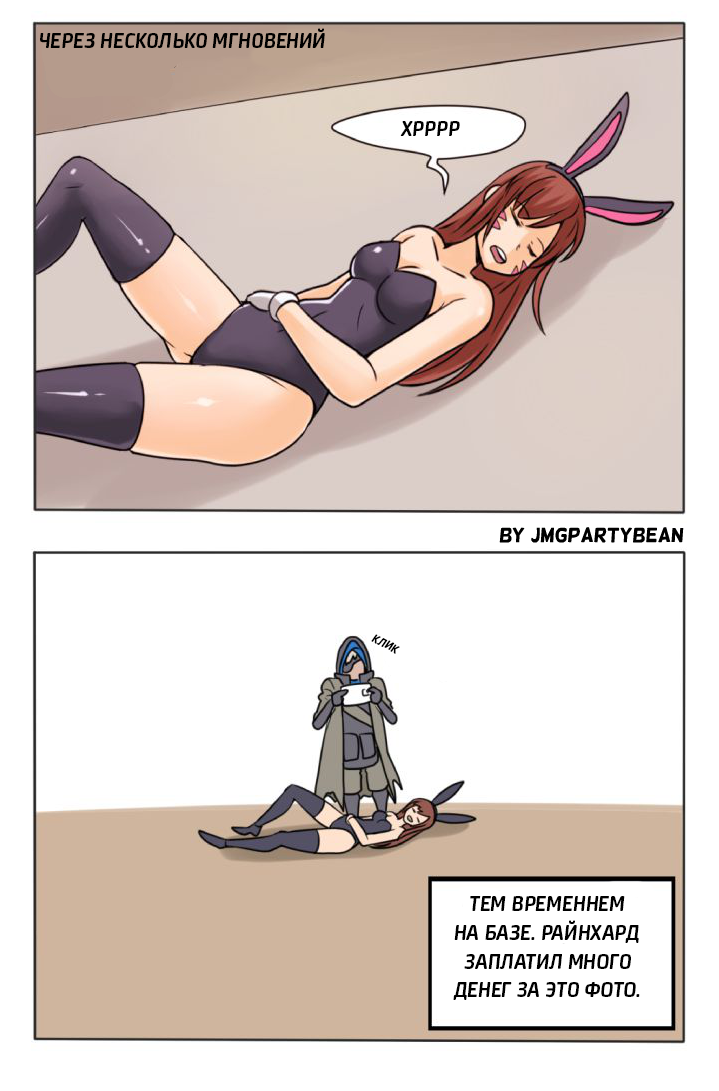 Ana's work day - Overwatch, Comics, Jmgpartybean, Dva, , Ana amari, Longpost