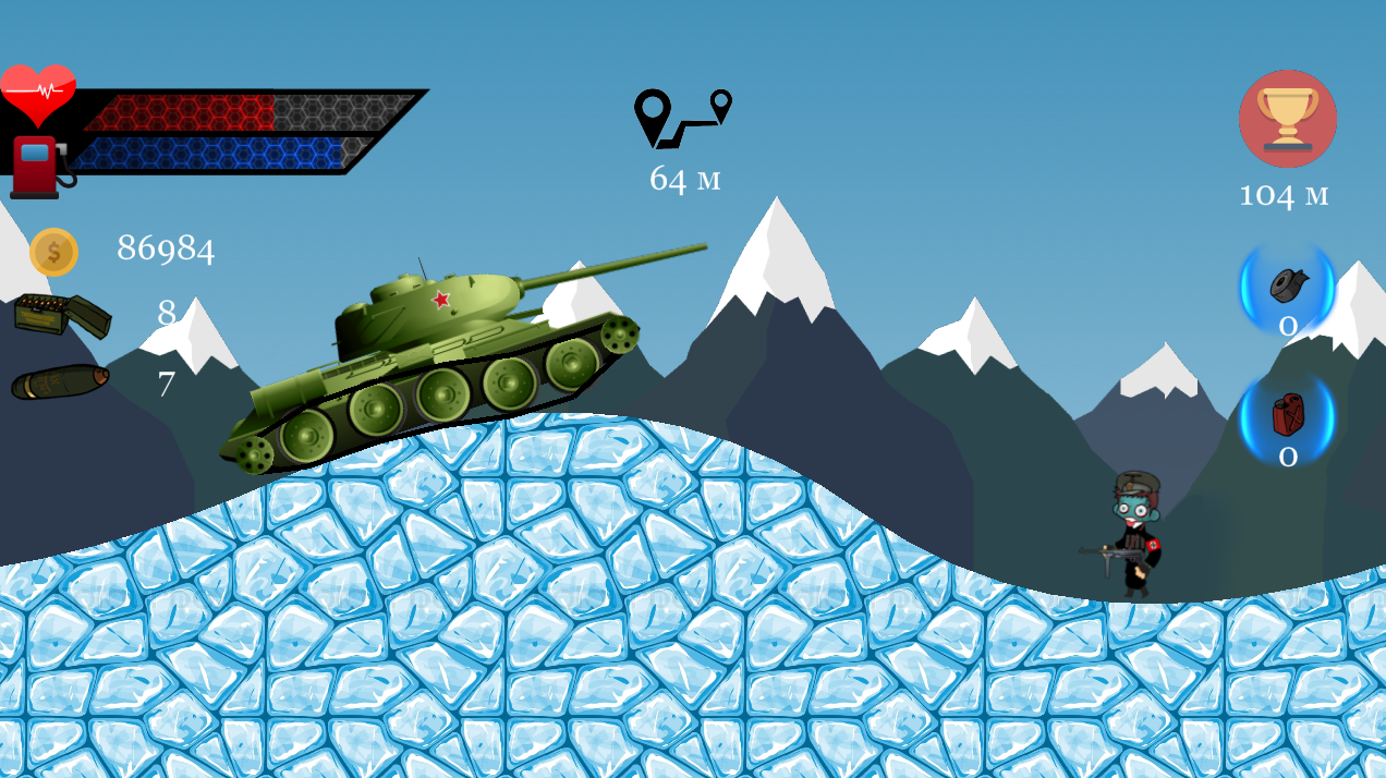 Tank of War - веселая войнушка - Моё, Android, Google Play