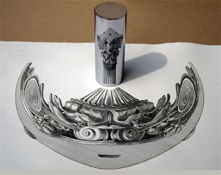 Reflections of anamorphic sculptures - Modern Art, , Sculpture, Longpost