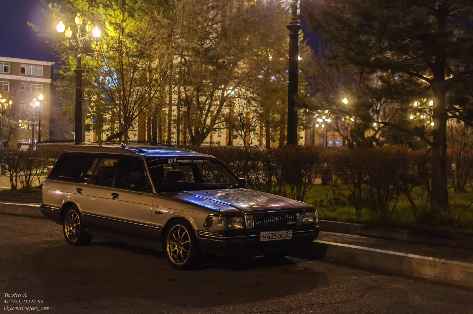 Toyota Crown Wagon '89 - My, Auto, Stance, Toyota crown, BBS, , , My, Longpost