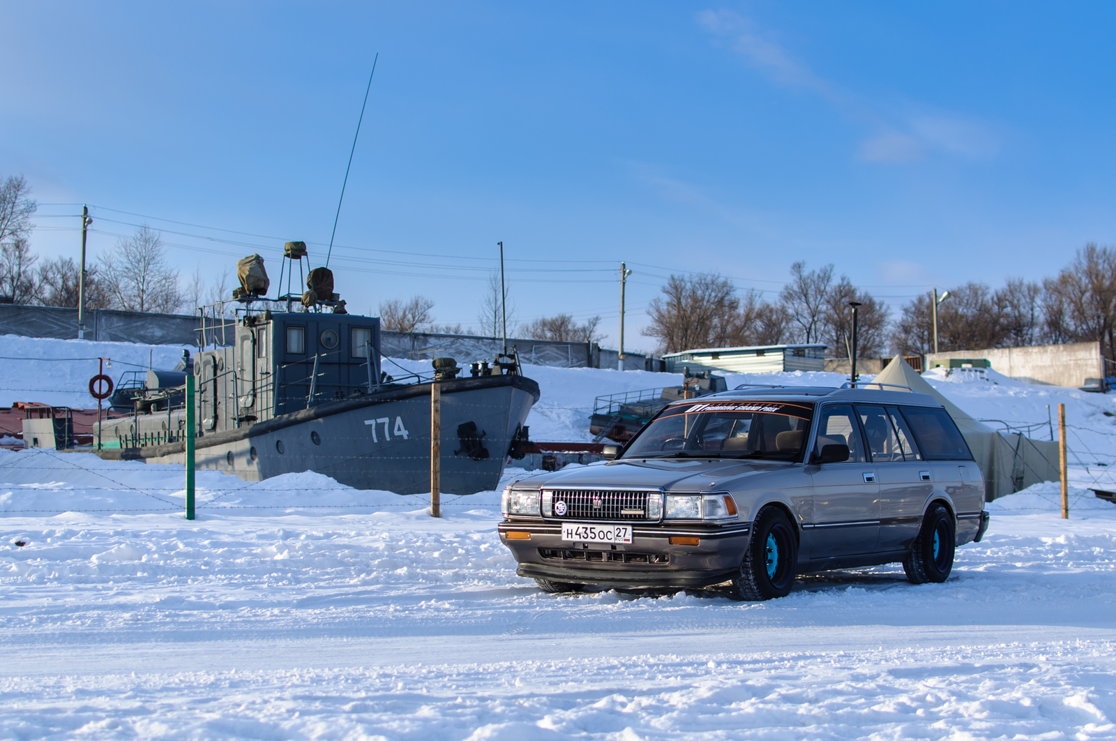 Toyota Crown Wagon '89 - My, Auto, Stance, Toyota crown, BBS, , , My, Longpost