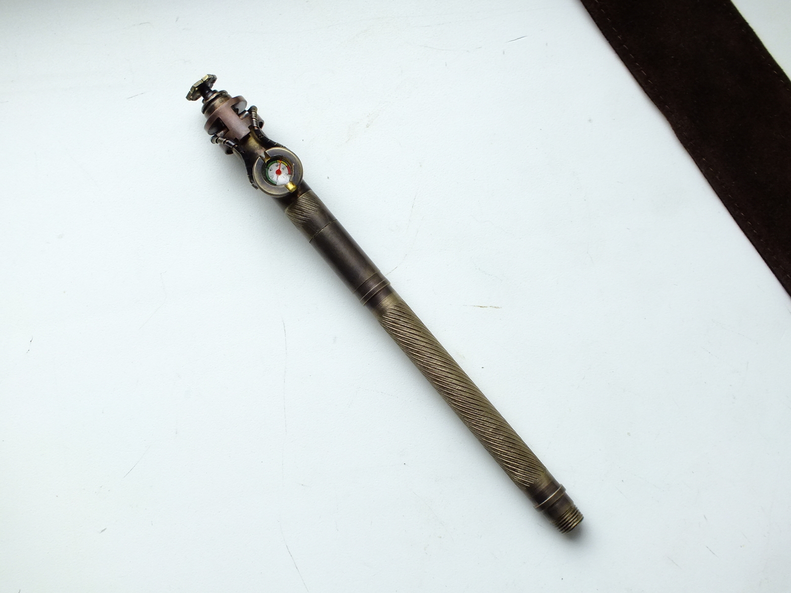 Ballpoint pen - My, Ball pen, Steampunk, Pen, Longpost