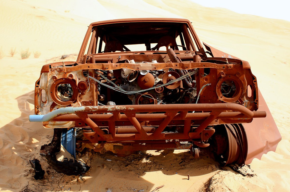 Finds in the Rub al-Khali Desert - Desert, , Abandoned, Retro car, Natural beauty, Landscape, Longpost