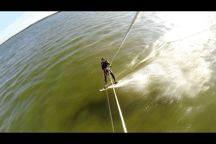 Drop the ballast! - My, Kite, , Kitesurfing, , GIF, Longleg