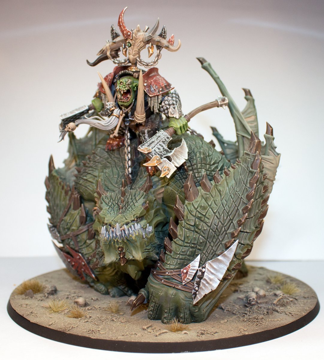 Maw Krusha by Richard Burdett - Warhammer: Age of Sigmar, Warhammer, Орки, Wh miniatures, Длиннопост