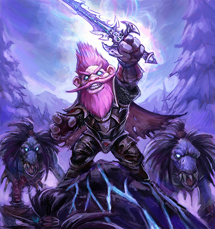 Card arts from the new addition Knights of the Ice Throne - , Cards, Blizzard, , , Hearthstone, , Longpost