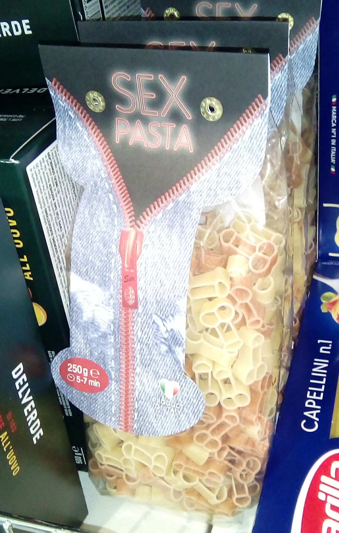 I went to the pasta store. - My, Khabarovsk, Pasta, Genitals, Food, What's happening?, Italy, Longpost