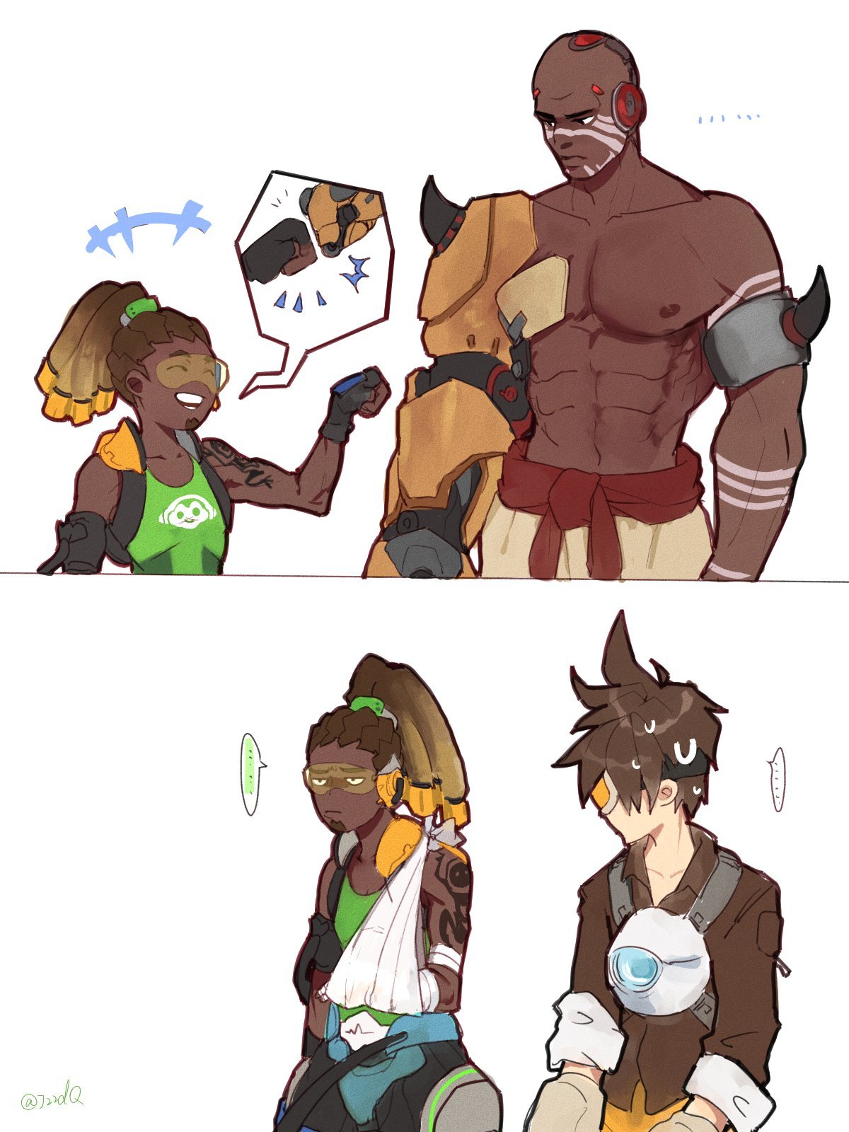 What's up bro! - Overwatch, Blizzard, Lucio, Doomfist, Games