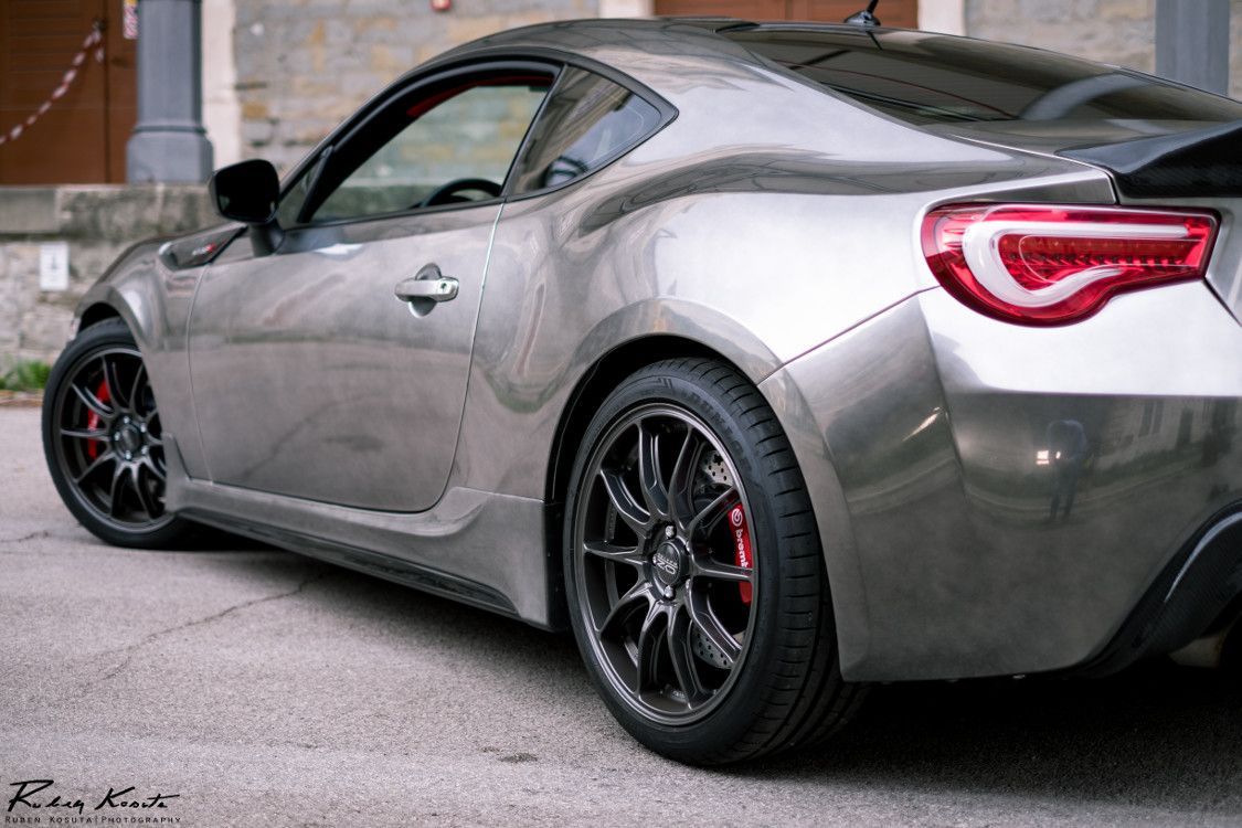 Toyota GT86 on OZ Racing rims design Hypergt HLT color star-graphite - Toyota GT86, , Discs, Longpost