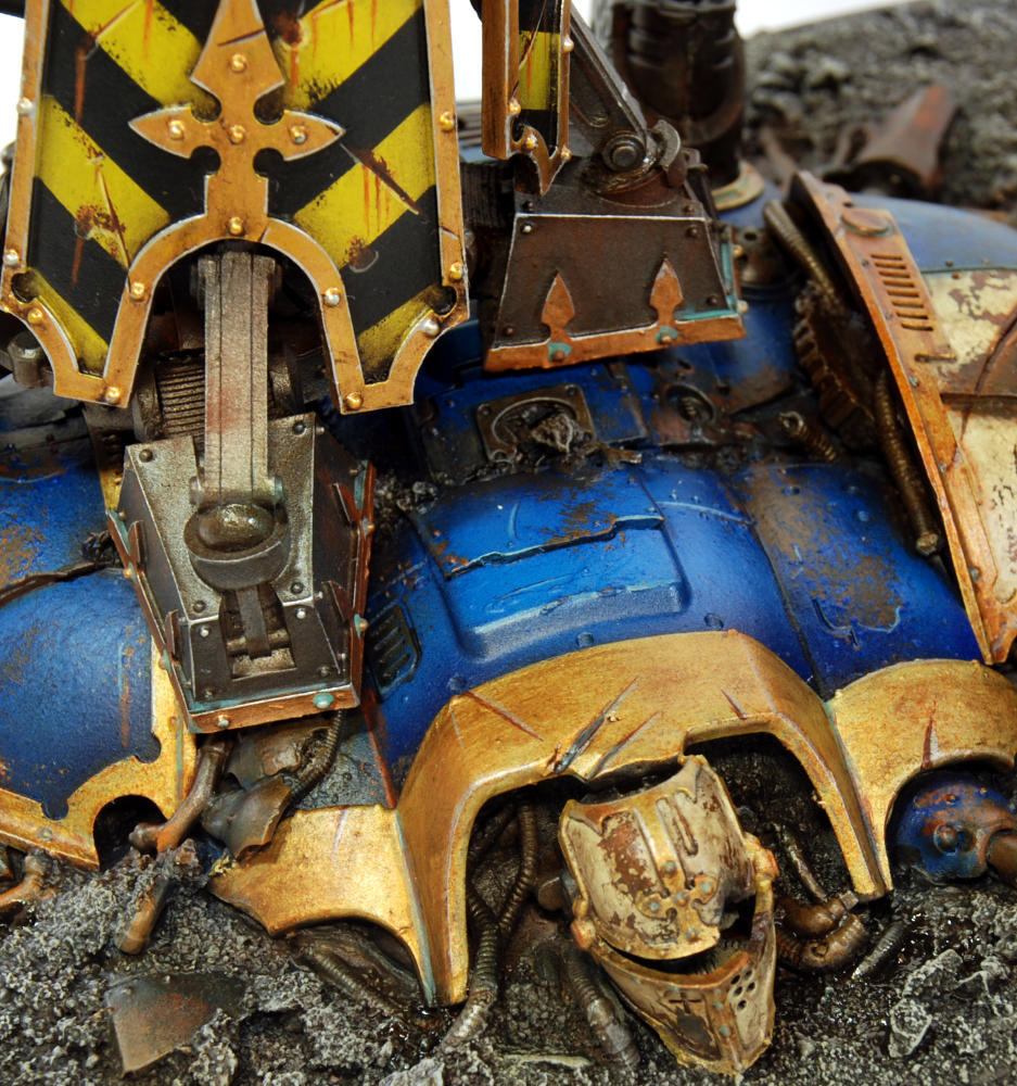 The Biggest Knight - My, Warhammer 40k, Wh miniatures, Imperial knight, Mechanicum, Miniature, Painting miniatures, Longpost