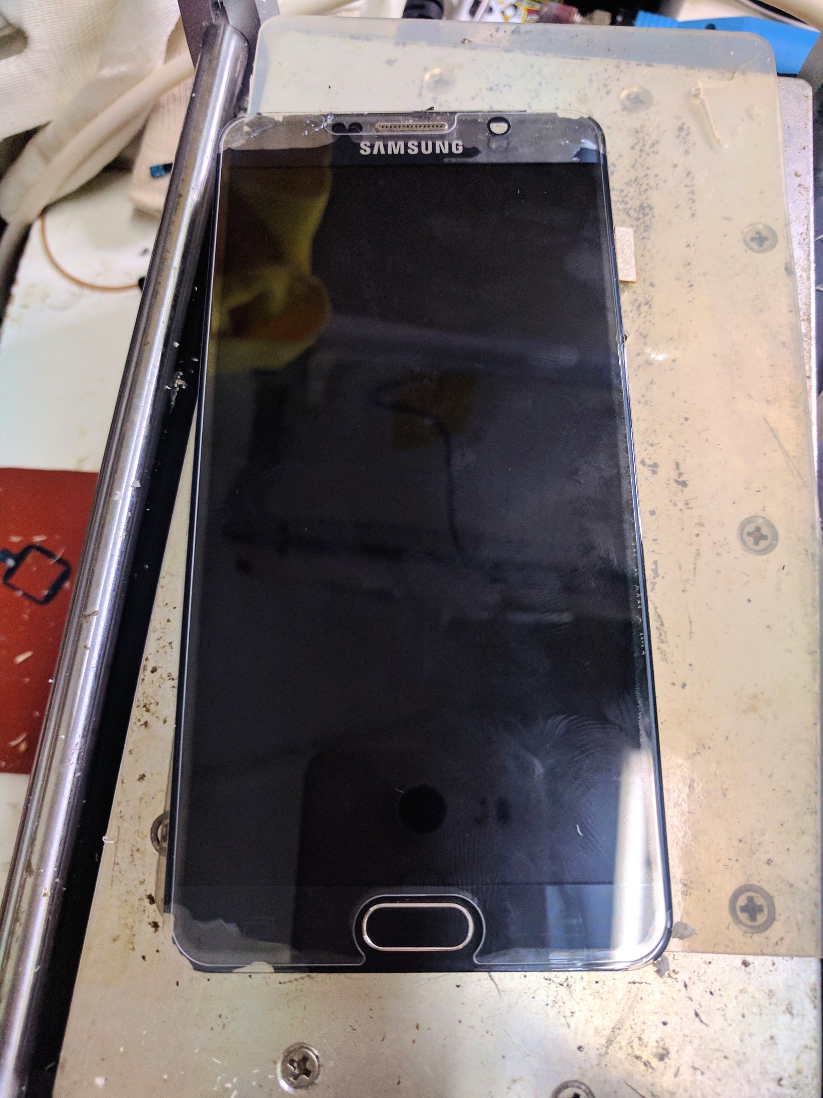 Restoring Samsung Note 5 /OCA - My, , Repair of equipment, Oca, Longpost