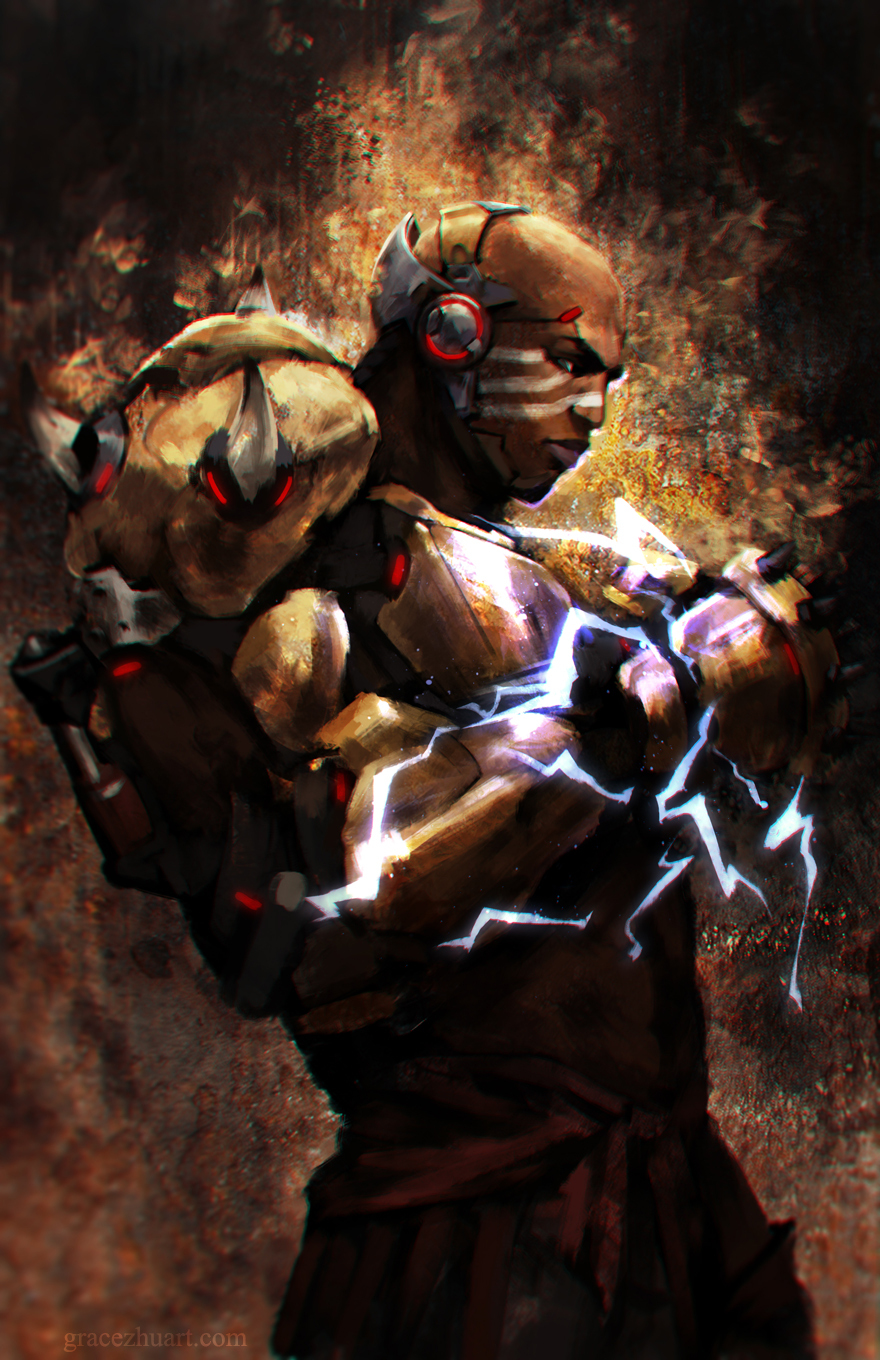 Doomfist Overwatch Arts - Overwatch, Doomfist, Dumfist, Art, Longpost