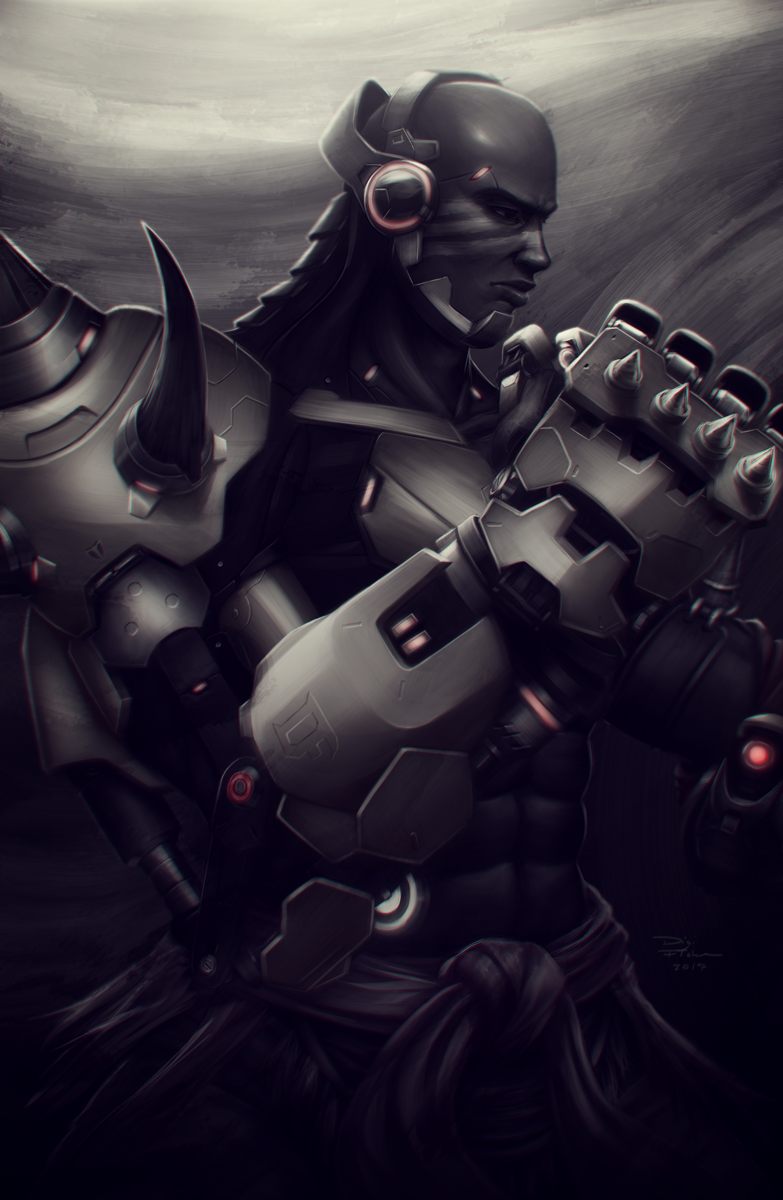 Doomfist Overwatch Arts - Overwatch, Doomfist, Dumfist, Art, Longpost