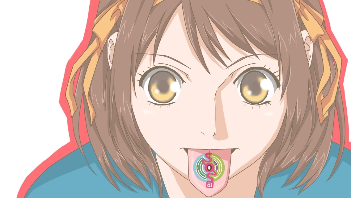 Haruhi - Suzumiya Haruhi no Yuuutsu, , Pixiv, Anime, Art, Anime art, Longpost, Suzumiya haruhi