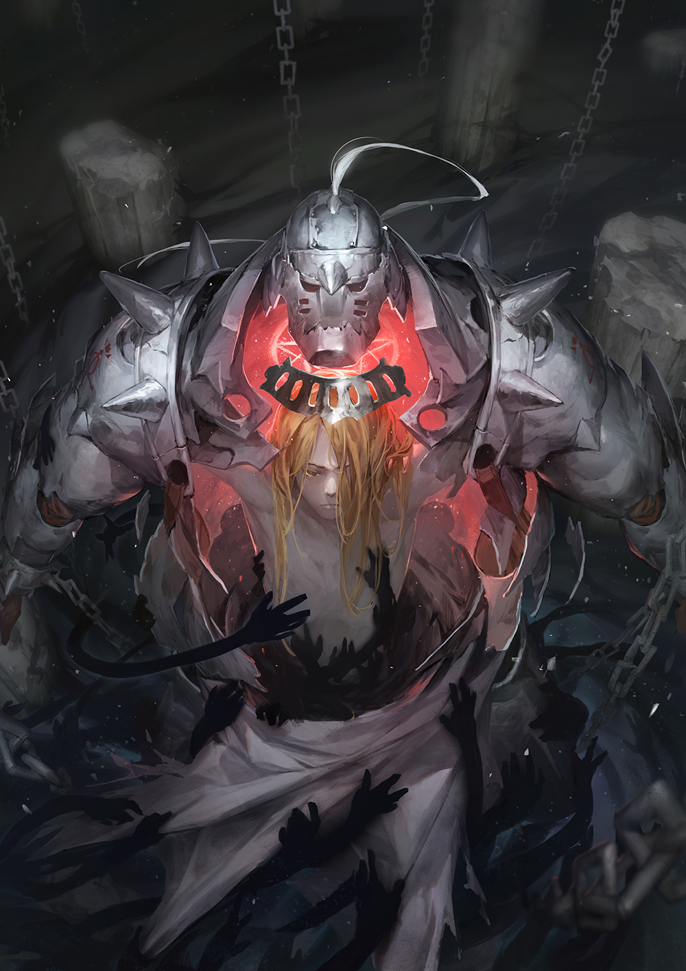 Fullmetal Alchemist - Anime Art, Аниме, Fullmetal Alchemist, Alphonse Elric