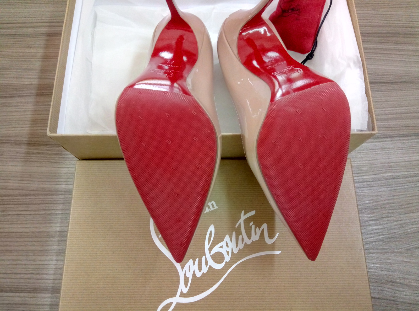 Louboutin outsole repair - My, Louboutins, , , , 