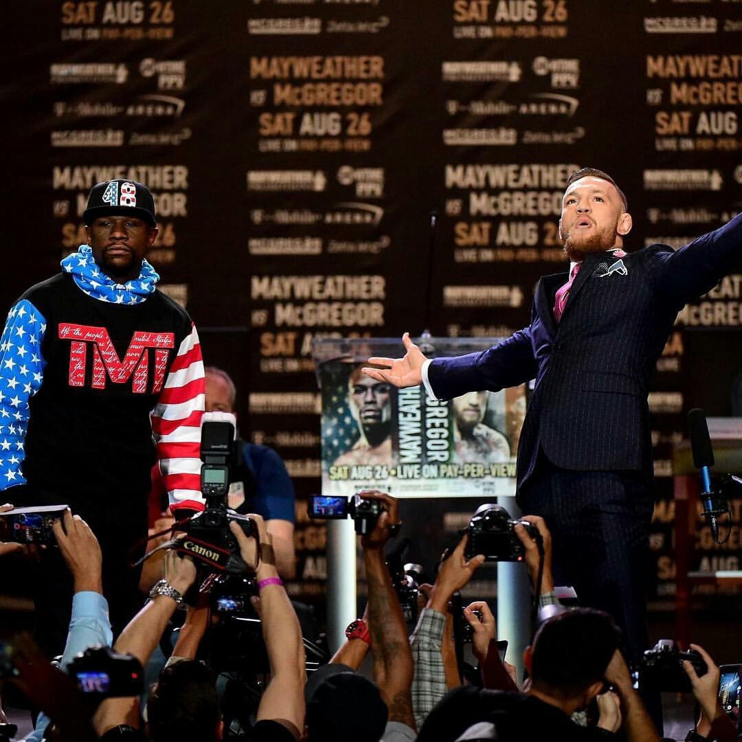 This will be an interesting fight. - Conor McGregor, Floyd Mayweather, Who will win