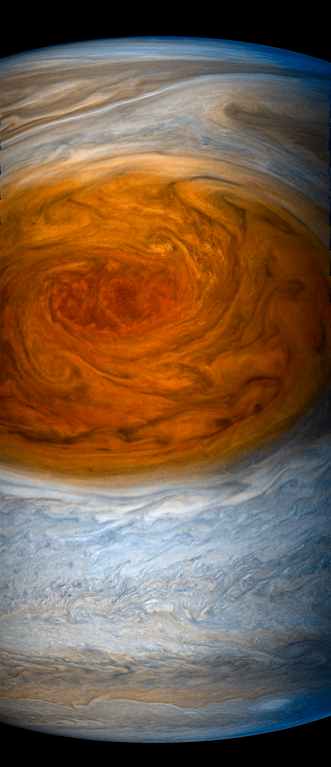 Jupiter's latest Red Spot photo taken by NASA's Juno spacecraft - Space, Jupiter, Juno