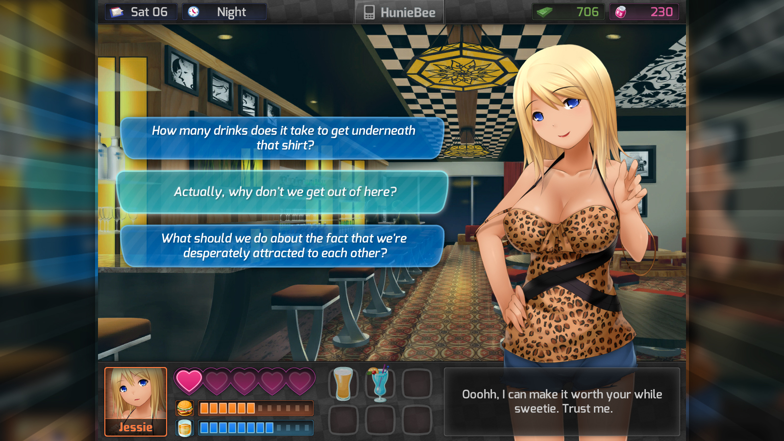 HuniePop. Through 