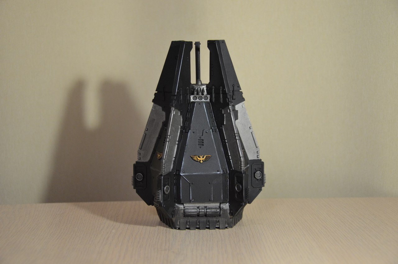 Raven Guard Drop pod - Моё, Warhammer 40k, Raven Guard, Drop pod