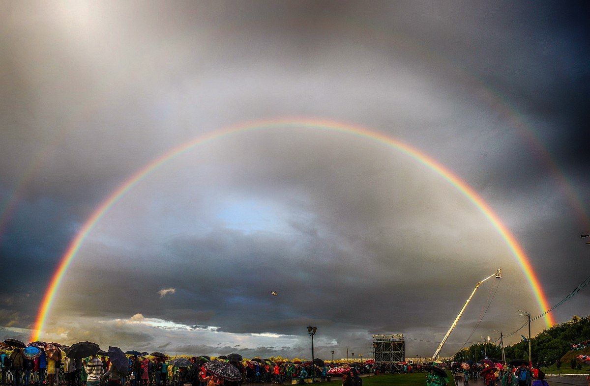 Ball - My, Rainbow, The photo, Family Day of Love and Fidelity, Murom