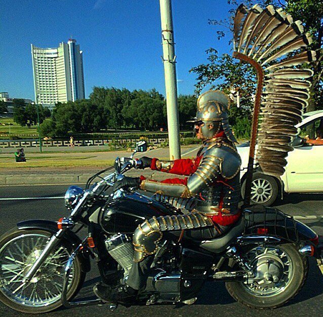 Somewhere in Minsk. - Minsk, Republic of Belarus, Bikers, Motorcycles, Motorcyclists, Moto