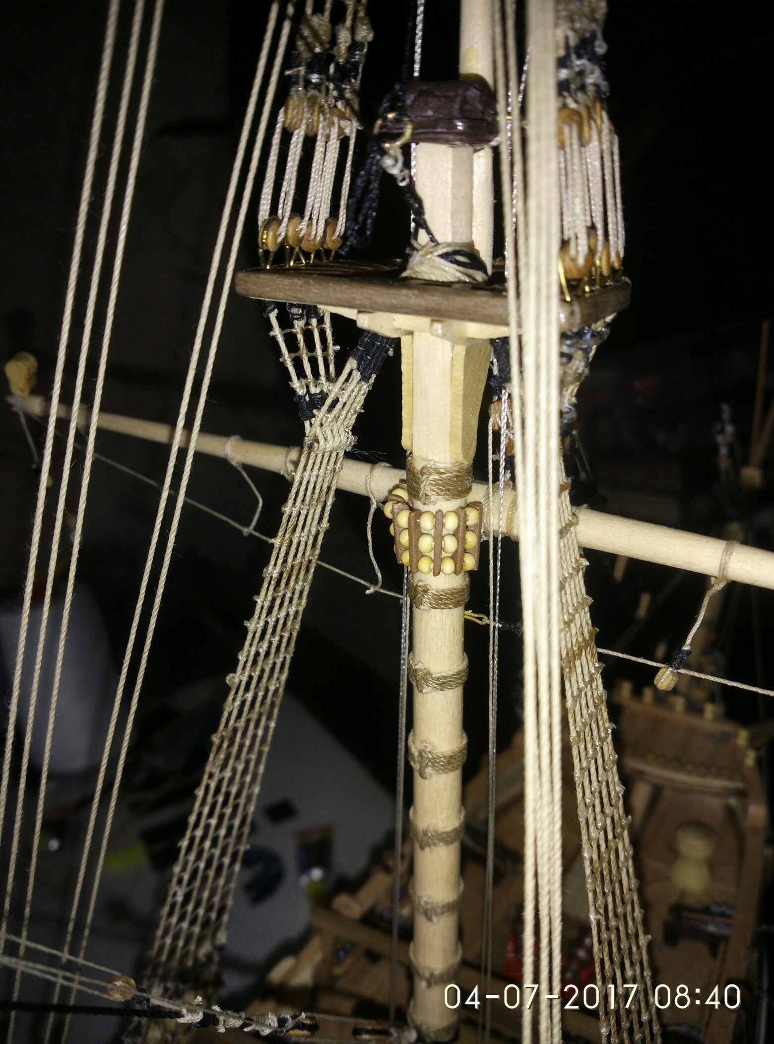 bombardment ketch model. - My, Models, Stand modeling, Sailboat, Ship, Needlework, With your own hands, Longpost