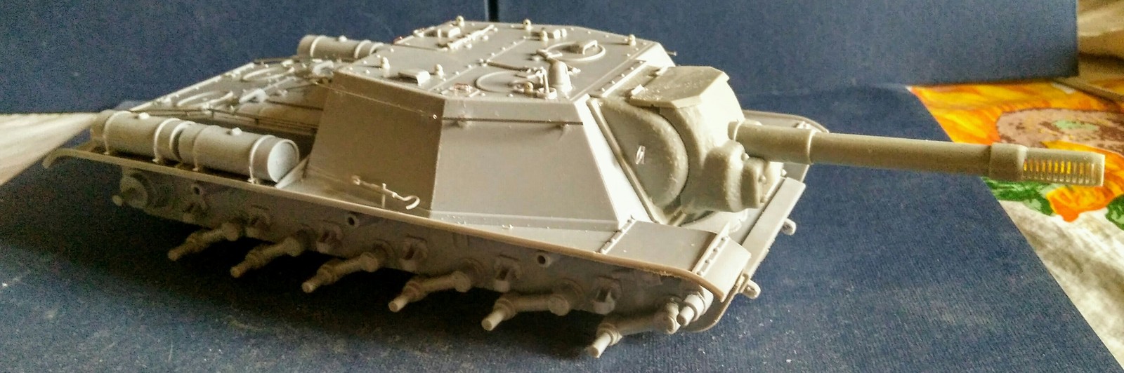 I did. - My, Stand modeling, Tanks, Prefabricated model, Sau, Zsu, Longpost