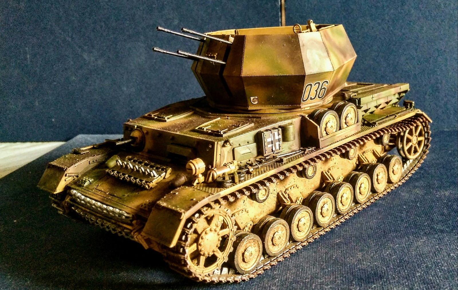 I did. - My, Stand modeling, Tanks, Prefabricated model, Sau, Zsu, Longpost