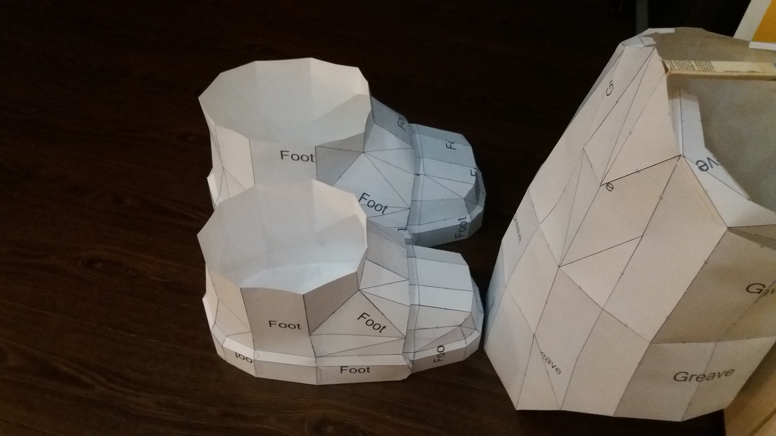 Paper modeling. Spacemarine armor. Part 2 - My, Pepakura, Paper modeling, Space Marine, Warhammer 40k, Papercraft, Longpost, 